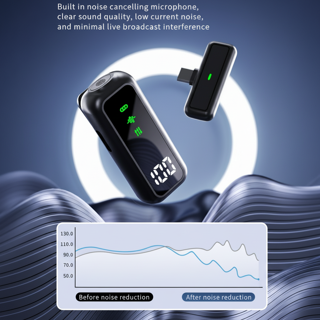 Extended microphone image with no white areas