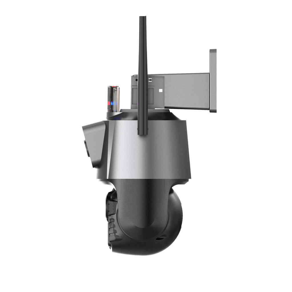 Robot vacuum cleaner on a white background